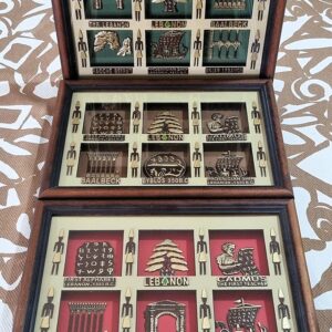 Handmade wooden luxurious Phoenician souvenir - Image 1