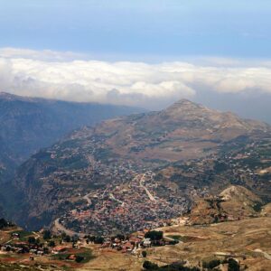 Photo poster Hasroun Kadisha Valley Bsharri Hadath el Jebbeh 2017