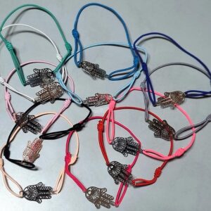 Healing Hamsa Palm Hand Charm bracelet