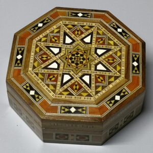 Wooden arabesque mosaic boxes - Image 2