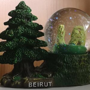 Waterglobe - Sculpture cedar tree - Image 3
