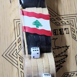 Large handmade wooden backgammon - Image 10