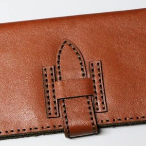 Leather handmade wallet - Image 1