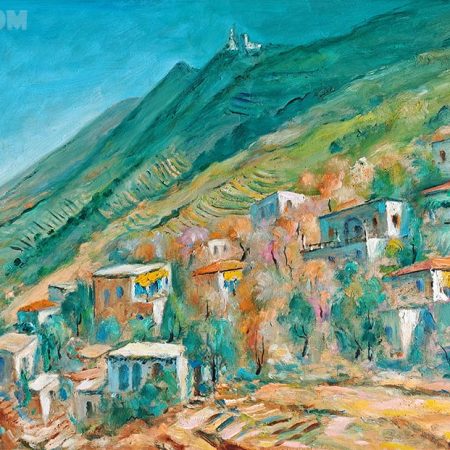 Jounieh nostalgia art painting