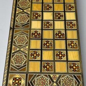 Large Wooden backgammon - Image 2