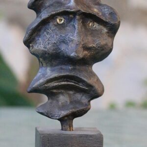 Lebanese relief sculpture masks - Image 6