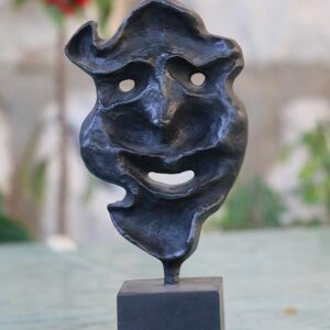 Lebanese relief sculpture masks - Image 4