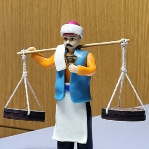 Ceramic folklore statuette - Image 3