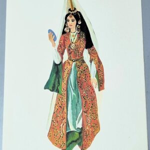 Lebanese princess wearing the Tantour