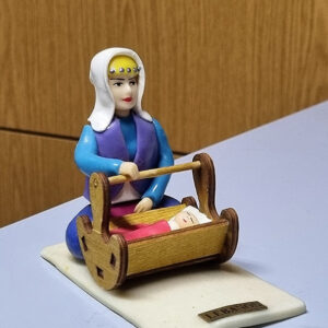 Ceramic folklore statuette - Image 10