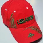 Lebanon baseball caps with cedar