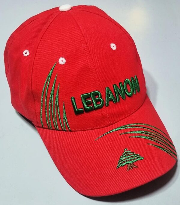 Lebanon baseball caps with cedar