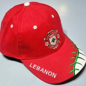 Lebanese baseball caps – National colors and Cedar emblem - Image 1