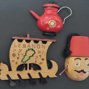 Teapot, Phoenician boat, Bou Melhem Magnets - Image 1