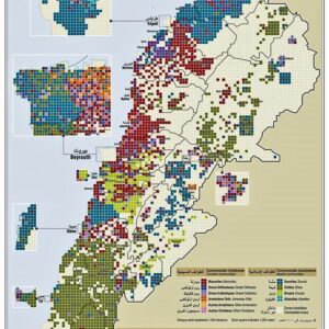 Map: Placement of religious communities, Lebanon - Image 1