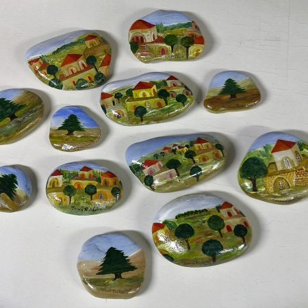 Natural pebble from Lebanon paperweights