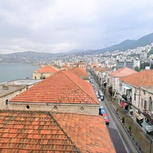 Old souk of Jounieh with red roof - Image 1