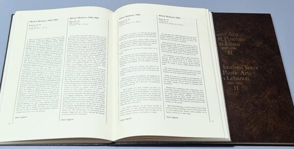 Book One Hundred Years of Plastic Arts in Lebanon