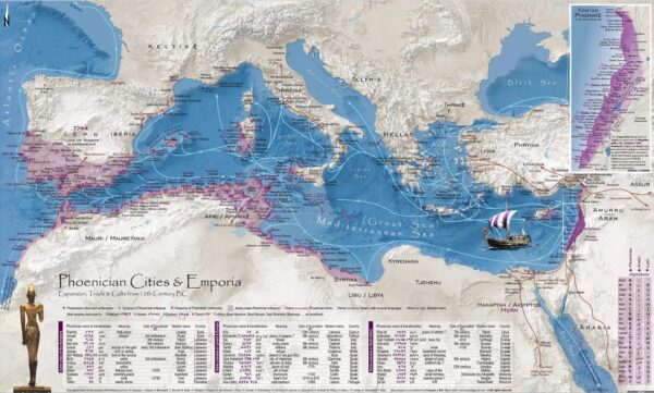 Phoenicians across the Mediterranean