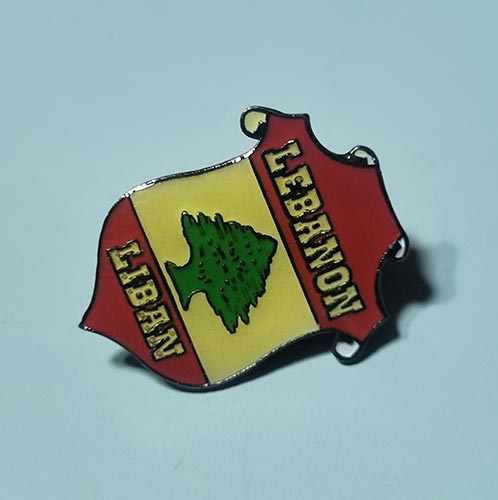 Metal Flag Pin For Hats And Bags Haiti Waving Flag Lapel Pin - Enamel Metal Patriotic Pin For Hat Or Clothing Haiti Lapel Pin