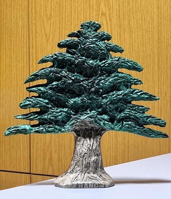 Relief sculpture of the Cedar of Lebanon