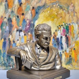 Relief sculpture of Khalil Gibran - Image 5