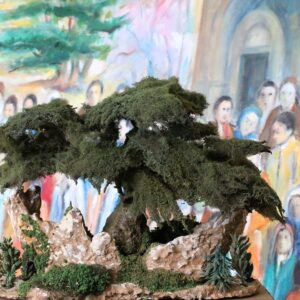 Sculpture Miniature Bonsai Cedar Tree - Image 1