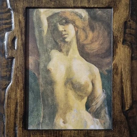 The Autumn by Gibran - Frame crafted reproduction