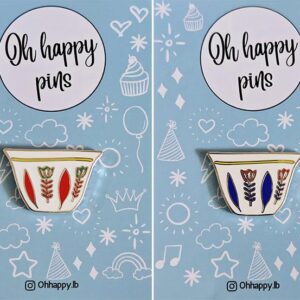 The Lebanese Chaffeh pin