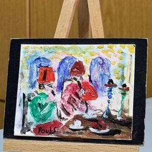 The talkers Lebanon paintings