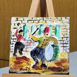 The tambour player and the dancer