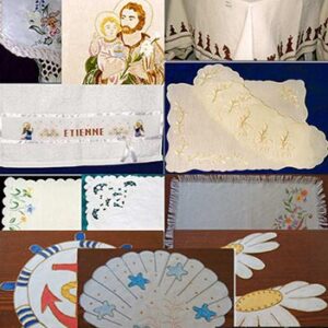 Creation of embroidery or hand-painted works on cloth - Available on request - Image 1