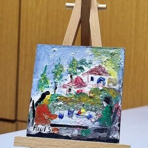 A good morning Lebanon in the garden