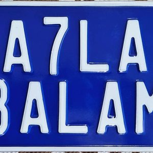 a7la 3alam Beautiful Aluminium plates reproducing Lebanese emblems decoration