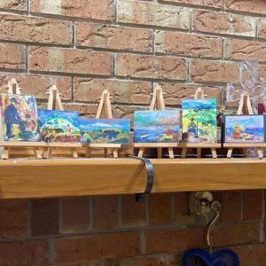 Decorating houses painting in miniature from Lebanon