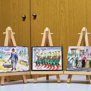 Art in miniature souvenir from Lebanon