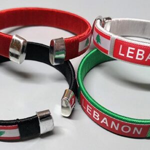 Wristbands Cedar of Lebanon and the flag - Image 2