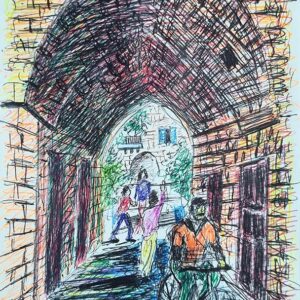 Batroun city painting drawings - Image 2