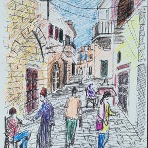 Batroun city painting drawings - Image 8