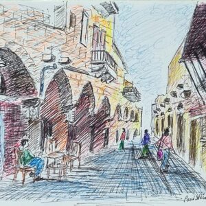 Batroun city painting drawings - Image 9