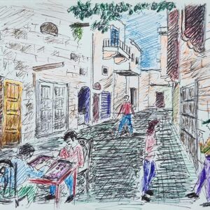 Batroun city painting drawings - Image 11