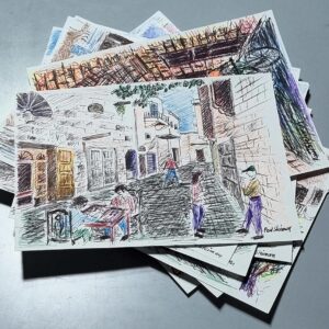 Batroun city painting drawings - Image 1