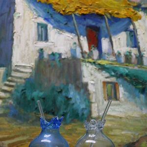 Blown Glass Cups - Image 1