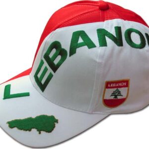 Lebanese baseball caps – National colors and Cedar emblem - Image 1