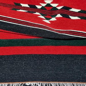 Hand-loomed velvety carpet rug - Image 3