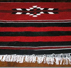 Hand-loomed velvety carpet rug - Image 2