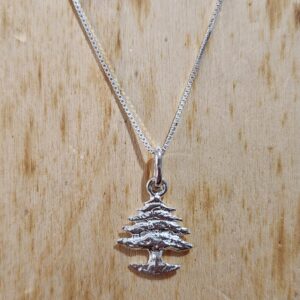 Cedar silver neck circle lebanon