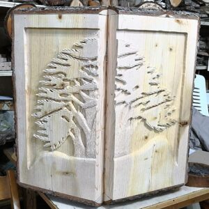 Handcrafted cedar wood souvenirs - Available on Request - Image 24