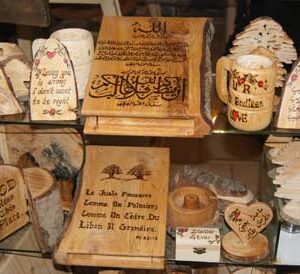 Handcrafted cedar wood souvenirs - Available on Request - Image 5