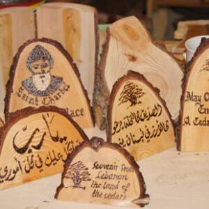 Handcrafted cedar wood souvenirs - Available on Request - Image 7